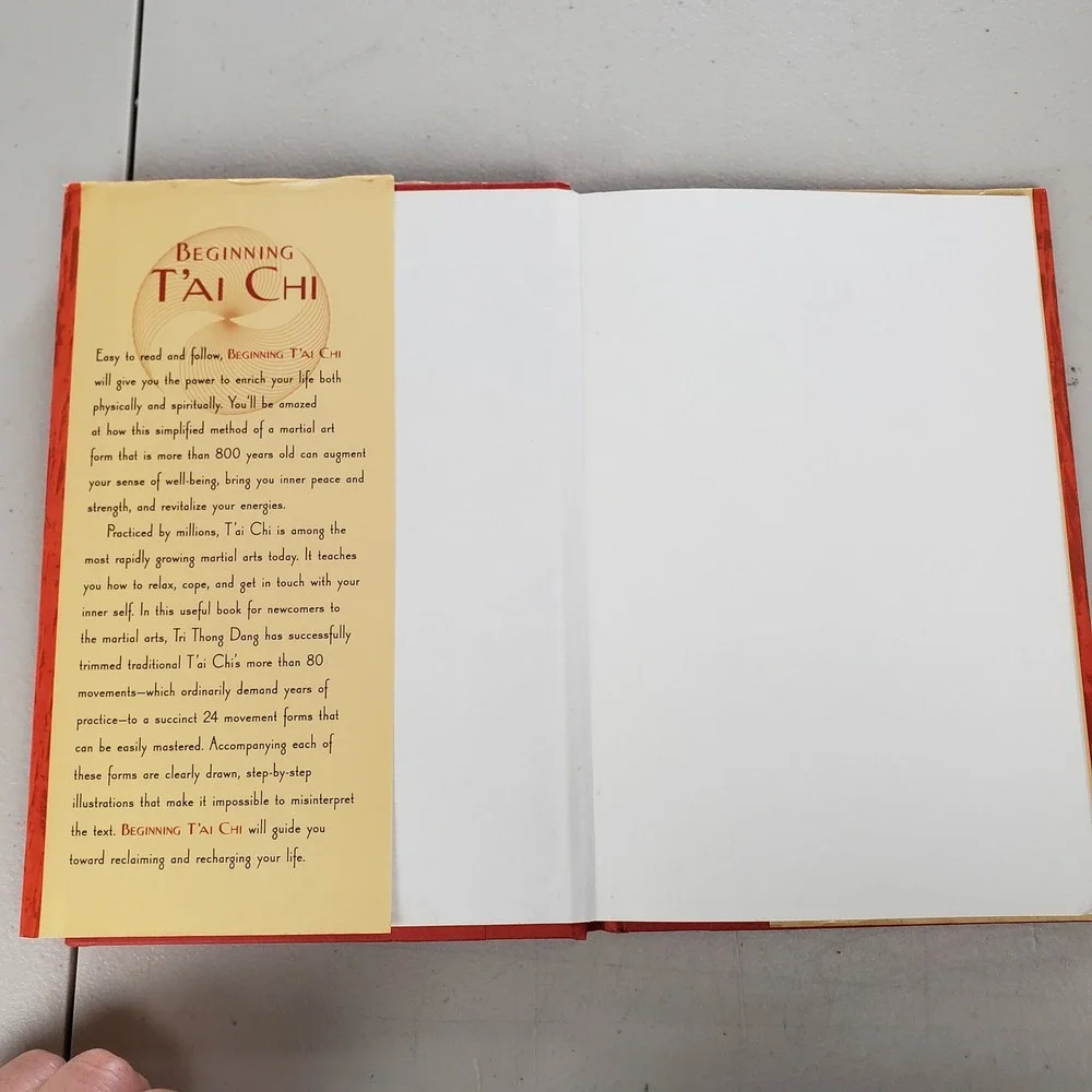 Beginning T'ai Chi Tri Thong Dang Hardcover 1999 Illustrated Tai Chi Guide
